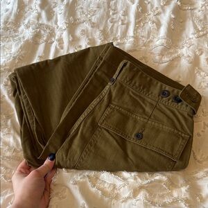 The perfect vintage wide leg utility pant